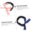 Beatifufu 6pcs Hair Donut Bun Maker for Women Girls Easy Diy Hairstyle Tool for Elegant Buns Updos for Special Occasions Daily Use view 3