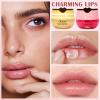 3 PCS Bee Lip Balm Honey Pot,Strawberry, Watermelon, Honey Flavors,Hydrating Lip Masks Overnight Reduces Lip Lines,Lip Prevention Dry &Cracked, Lip Balm Bulk, Christmas Gifts view 2