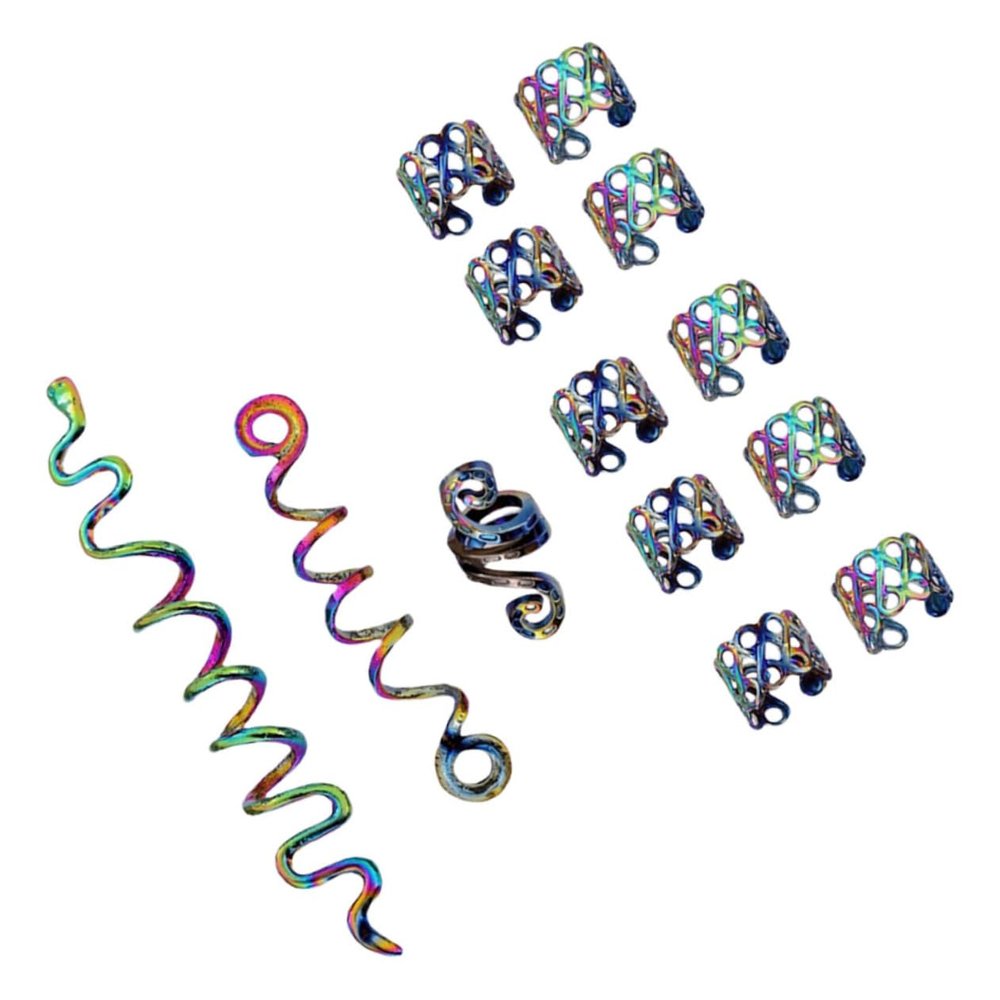 MERRYHAPY Hair Accessories for Braids Metal Braid Hair Spiral Coils Vintage Style Styling for Women