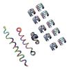 MERRYHAPY Hair Accessories for Braids Metal Braid Hair Spiral Coils Vintage Style Styling for Women view 1