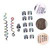 MERRYHAPY Hair Accessories for Braids Metal Braid Hair Spiral Coils Vintage Style Styling for Women view 2