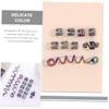 MERRYHAPY Hair Accessories for Braids Metal Braid Hair Spiral Coils Vintage Style Styling for Women view 3