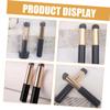 MAGICLULU 2pcs Silicone Lip Brush Lip Balm Applicator with Round Head Design for Precise Makeup Application Travel-friendly Case Included Soft and Gentle view 4