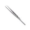 Beatifufu 2pcs Professional Nail and Eyebrow Curved Straight Tips Static Nonmagnetic Design for Manicure and Eyelash Applications Ergonomic and Lightweight for Easy Handling view 1