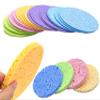 30 Pieces Facial Sponge Compressed,Mixed Colors, 100% Natural Sponges for Cleansing and Exfoliation view 1