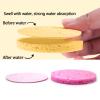 30 Pieces Facial Sponge Compressed,Mixed Colors, 100% Natural Sponges for Cleansing and Exfoliation view 2