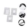 Hohopeti 3sets Nail Palette Makeup Artist Tool Ring Palette for Mixing Colors Durable Easy to Clean for DIY Nail Art and Makeup Creation view 2