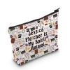 WCGXKO Murder Mystery Lover Gift Jessica Is My Spirit Animal Makeup Bag True Crime Cosmetic Pouch (JessicaAnimal) view 1