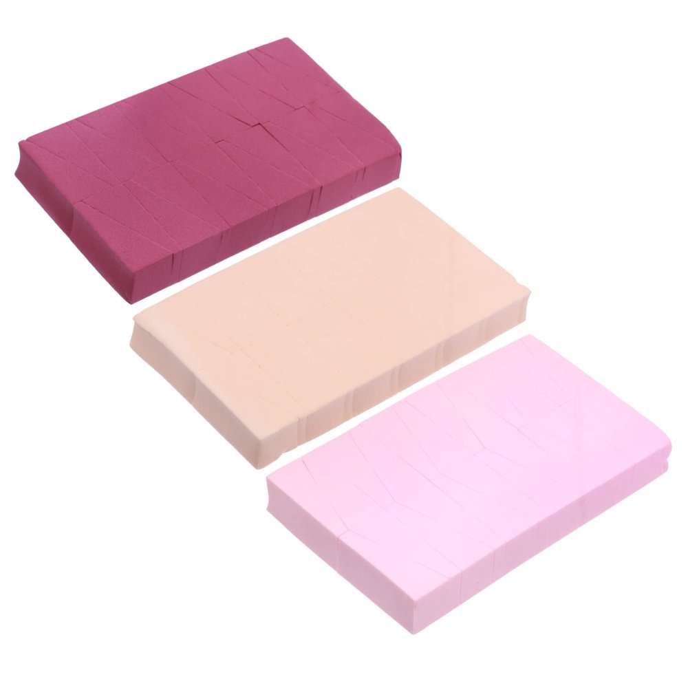 Beatifufu 72pcs Makeup Sponges Triangle Powder Puff Beauty Wedge Makeup Blender Beauty Sponge Applicators