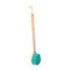 FOMIYES Bath Brush Shower for Your Back Shower Scrubbing Brush Bath Scrubber with Handle Back Brush Long Handle for Shower Bath Massage Cleaning Brush Long Shower Brush Body Shower Brush, Green view 1