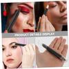 Outanaya 2pcs Dual End Eye Shadow Pencil Eyeshadow Brush Makeup Brush Easy Application Non-smudge for Home Salon view 3
