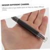 Outanaya 2pcs Dual End Eye Shadow Pencil Eyeshadow Brush Makeup Brush Easy Application Non-smudge for Home Salon view 4