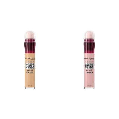 Maybelline Instant Age Rewind Dark Circles Concealer Bundle with Shade 122 and 160