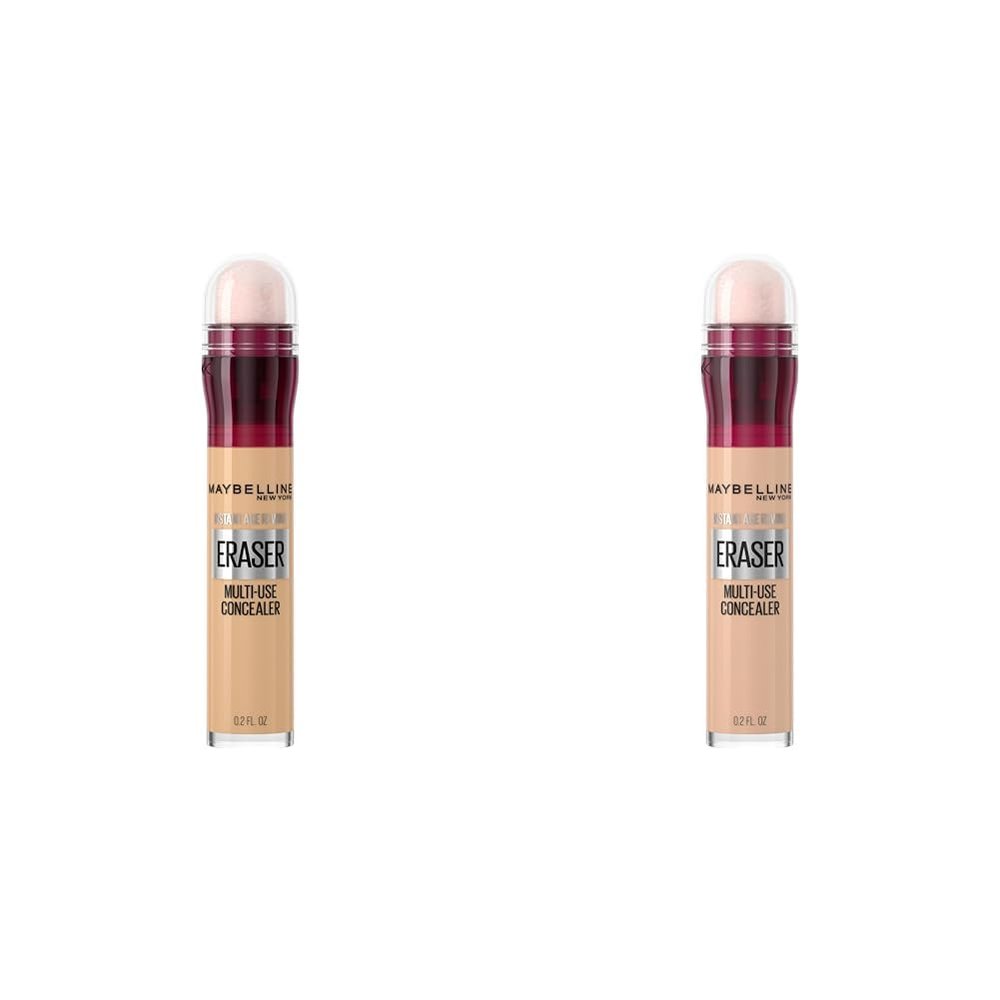 Maybelline Instant Age Rewind Eraser Dark Circles Concealer Bundle, 122 & 115, 1 Count