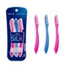 Schick Hydro Silk Dermaplaning Tool Brow Razor Peach Fuzz Remover Bundle with Banana Boat Sport Ultra SPF 50 Lip Sunscreen Twin Pack view 2