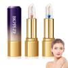 BKPPLZP 2 Pack Crystal Flower Jelly Lipstick,Magic Color Changing Lipstick,PH Clear Temperature Color Changing Lip Gloss,Lip Balm,Long Lasting Nourishing Moisturizing Lip Stick Set H01+02 view 1