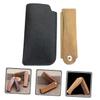 Beavorty 1set Wooden Folding Pocket Comb with Case Portable Beard and Hair Comb for Travel Compact Multi-functional Hair Care Tool for Men view 2
