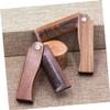 Beavorty 1set Wooden Folding Pocket Comb with Case Portable Beard and Hair Comb for Travel Compact Multi-functional Hair Care Tool for Men view 3