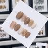 ZIIVIEVS New Melade Halo Dye Short Nail Patch Stereoscopic Diamond Patch Durable Detachable Nail Patch 10pcs (Size : L, Color : 19655), 2215402884037 view 1