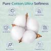 PureSoftness Disposable Face Towel, Clean Towel, Extra Large 12" x 10", Soft Dry Wipe Face Wash, Makeup Remover, Biodegradable Towelette for Sensitive Skin 80 Count (1 Pack) view 3