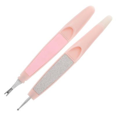Healeved 1set Nail Cuticle Remover Tool Dotting Applicator Multi-Purpose Dead Skin Pusher for Manicure and Nail Art Ergonomic Design for Comfortable to Hold and Control