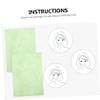 MAGICLULU Oily Skin Control of Facial Oil Blotting Paper Oil Absorbing Tissues Skin Care Makeup Paper Random Color view 4