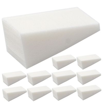 MAGICLULU 20pcs Gradient Nail Sponges Soft Nail Art Tools for Color Fade Manicure for Diy Gradient Designs and Makeup Application