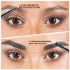 5 Pcs Waterproof Dual-Sided Fine Tip Eye Brow Pencils Pack,Ultra-Fine Mechanical Precise Pencil,Draws Tiny Brow Hairs, Defines, Fills Eyebrows, Shapes, Contours, Combs,1mm Pen Point(Pack of 5)-Gray view 4