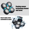 4PCS Shaver Replacement Blades,5 Head Shaver Heads for Bald Men,Head and Face Electric Razor Shaver Head view 2