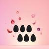 6Pcs Black Mini Makeup Sponge, Small Beauty Sponge Blender Set for Foundation, Powder, Concealer Highlight and Eye Shadow Super Soft Wonder Beauty Cosmetic view 4