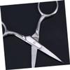 FOMIYES 3pcs Stainless Steel Eyebrow Trimming Scissors for Men and Women Small Precision Scissors for Facial Hair Eyebrows and Nose Hair Grooming Durable Resistant view 2