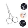 FOMIYES 3pcs Stainless Steel Eyebrow Trimming Scissors for Men and Women Small Precision Scissors for Facial Hair Eyebrows and Nose Hair Grooming Durable Resistant view 3
