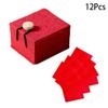 1 Box/12Pcs Chinese Lipstick Paper, Red Ancient Makeup Rouge Lipstick Paper for Women view 2