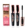 2 Pack 4D Silk Fiber Lash Mascara,Lengthening and Thick,Long Lasting Waterproof Mascara Set for Women,All Day Smudge-Proof,Volume and Length BlackA view 1