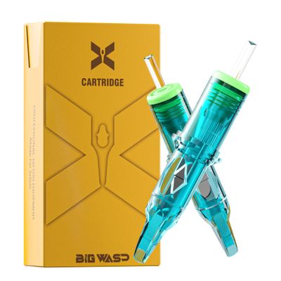 BIGWASP X Tattoo Cartridge Needles 1221M1-20Pcs 21M1#12 Standard 0.35mm 21 Magnum Shader Disposable Tattoo Needles for Rotary Tattoo Machines