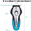 toothgeneric Hair Cutting Tool, Professional Hair Cutting Kit, Electric Hair Clippers, Hair Trimmer Barber Kit with USB Rechargeable 6 in 1 Electric Shaver Beard Trimmer Men Grooming Kit for Barber view 4