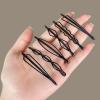 12Pcs Hair Clips Pins Black hair Clip for Women Girls DIY all hair types and all types Bobby Pins,Hair Accessories view 3