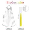 26 Pcs Shower Head Cleaner Tool, Multisize Shower Head Cleaning Brushes Shower Nozzle Clog Removal Picks Shower Cleaner Brushes Tiny Cleaning Brush for Small Hole Slit Gap Nozzle view 2