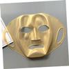 HAKIDZEL 3pcs Reusable Silicone Face Mask Covers Moisturizing Mask Holders for Beauty Treatments Ear- for Comfortable Wear Fashionable Gold to Clean view 2