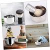 HAKIDZEL 1pc Stainless Steel Shaving Bowl for Men Household Shaving Container and Rustproof Foam Whisking Tool Easy to Clean Beard Bubble Bowl view 3