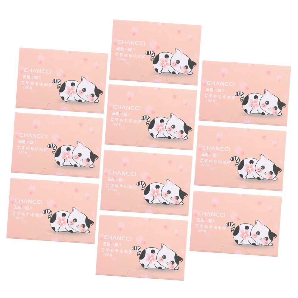 HAKIDZEL 1000pieces Oil Control Facial Tissues for Oily Skin of Absorbent Blotting Papers Convenient for Gym Office and Daily Use Portable Skin Care