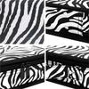 SXLINGDO Magnetic Beauty and Barber Clipper Bags, Barber Carrying Case Hair Styling Travel Tool Bag, Barber Clippers Organizer Bag (Zebra pattern) view 3