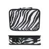 SXLINGDO Magnetic Beauty and Barber Clipper Bags, Barber Carrying Case Hair Styling Travel Tool Bag, Barber Clippers Organizer Bag (Zebra pattern) view 4