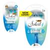 BIC Soleil Comfort 4-Blade Disposable Razors for Women Sensitive Skin Razor for a Smooth and Close Shave, 3 Piece Razor Set (Pack of 2) view 2