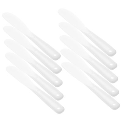 WOONEKY 20pcs Makeup Spatula Multi-purpose Cosmetic Spoons for Cream Masks Lotions Sturdy Easy to Use for Home and Salon Skincare Applications