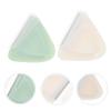 VINTORKY 4pcs Eyebrow Shaver Compact Facial Hair Remover Blades for Safe Trimming for Eyebrow Grooming Lips and Face Beginner Friendly Design White Green view 2
