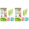 Nad's Facial Wax Strips - Hypoallergenic All Skin Types - Facial Hair Removal For Women - At Home Waxing Kit with 20 Face Wax Strips + 4 Calming Oil Wipes + Skin Protection Powder (Pack of 2) view 1