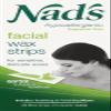 Nad's Facial Wax Strips - Hypoallergenic All Skin Types - Facial Hair Removal For Women - At Home Waxing Kit with 20 Face Wax Strips + 4 Calming Oil Wipes + Skin Protection Powder (Pack of 2) view 2