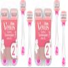 Gillette Venus ComfortGlide Disposable Razors for Women, 2 Count, White Tea Scented Moisture Bars for a Smooth Shave (Pack of 2) view 1