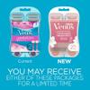 Gillette Venus ComfortGlide Disposable Razors for Women, 2 Count, White Tea Scented Moisture Bars for a Smooth Shave (Pack of 2) view 2